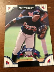 Campione Donruss Beckett 2002 Wilson Betemit Atlanta Braves - Foto 1 di 2