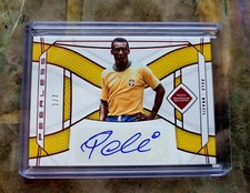 2022 National Treasures FIFA Road to World Cup Pele 1/7 Auto  Short Print Brasil