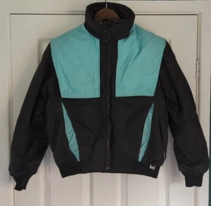 ALPHA Women's Ski Jacket Division of Sportcaster Black Turquoise See desc sizing - Picture 1 of 11