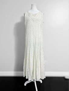 Starina Rare Vintage Cottage Core Lace Dress - Picture 1 of 5
