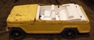 TONKA VINTAGE 4 WHEEL DRIVE WILLY JEEPSTER  IN NEED OF REPAIR TURN INTO HOT ROD? - Picture 1 of 11