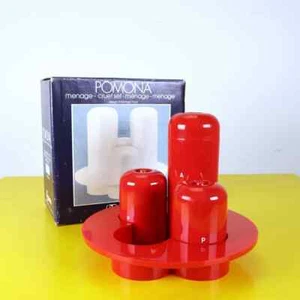oliera menage cruet set guzzini design ambrogio pozzi - Picture 1 of 6