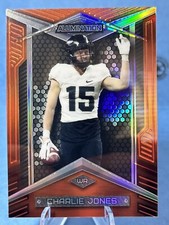 Charlie Jones 2023 Wild Card Alumination #19/20 Orange Rainbow Board Card#ABC-23