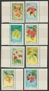 1981 Vietnam Stamps Asian Fruit Collection Scott # 1141-1148 MNH         - Picture 1 of 2
