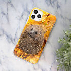 Hedgehog Phone Case, Woodland Cute Hedgehog iPhone 13, 14 Case, For S23/Pixel 7