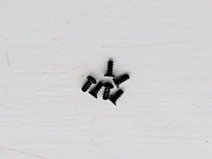 Scalextric 6 Spare Countersunk Small Body Screws for Modern Cars - Picture 1 of 2