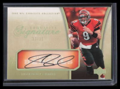 2005 Exquisite Collection Signatures ESCP Carson Palmer Auto 13/35 - Image 1 of 2