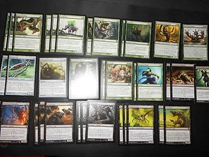 Mazo de 60 cartas - INFECT VERDE NEGRO - Listo para jugar - Cartas raras - Magic MTG FTG - Imagen 1 de 1