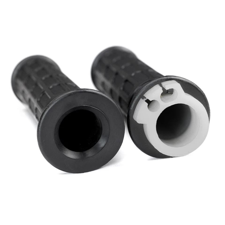 Throttle Grip HandleBar Handle Set For Honda CB125 400 550 650 750 900 GL1000 BK - Image 1 of 4