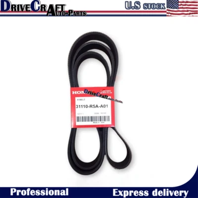 Correa de transmisión serpentina OEM para Honda CR-V 2012-2014 2,4 L 31110-R5A-A01 Foto 1 de 4