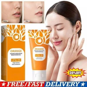 Gel Exfoliante Iluminador Exfoliante Piel Facial Enzimas Naranja 50g Nuevo - Imagen 1 de 13