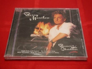 Barry Manilow Because It's Christmas 1990 CD SEALED NOS White Chestnuts Silent - Picture 1 of 3