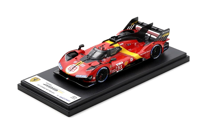 LOOKSMART LSLM162 FERRARI 499P AF CORSE #51 WINNER LE MANS 2023 1/43 SCALE MODEL - Immagine 1 di 1