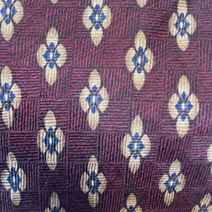Jos A Bank Borgogna con motivo floreale oro/blu spedizione 4€ - Foto 1 di 3
