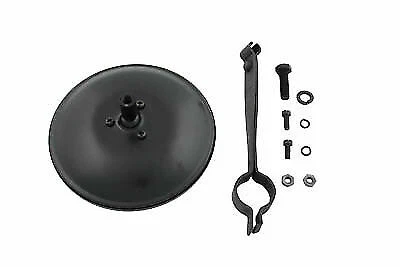 Réplica 5 espejos retrovisores redondos negros para Harley Davidson de V-Twin Foto 1 de 1