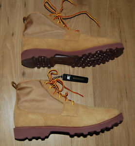 SOREL Caribou Mod Chukka Waterproof Suede & Nylon Rain Boots Men's Size 11.5