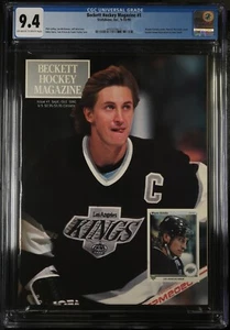 Beckett Hockey Magazine #1 CGC 9.4 Wayne Gretzky - Picture 1 of 2
