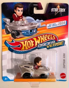 NIB Hot Wheels Racer Verse Star Trek Captain Kirk Diecast 1:64 Scale - Picture 1 of 1