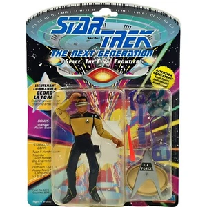 LIEUTENANT COMMANDER GEORDI LA FORGE FIGURE STAR TREK NEXT GENERATION PLAYMATES - Bild 1 von 6