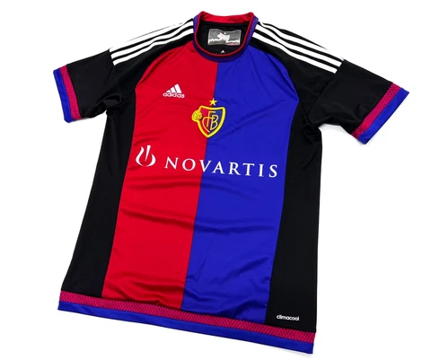 Men's BASEL 2016 2017 Home Football Soccer Jersey ADIDAS Size M Cover
