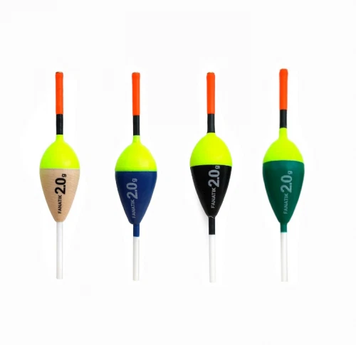 FANATIK Pose "ALLRAD" Durchlaufpose Schwimmer 1 St. Tragkraft 0.5-5.0g Posen