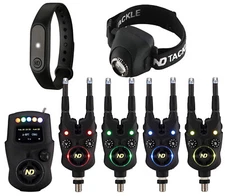 ND Tackle Smart Bite Alarm Set + Head Torch + Smart Band - Carp Fishing