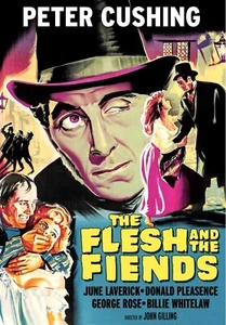 THE FLESH AND THE FIENDS (1960) Peter Cushing - Public Domain DVD NO CASE - Foto 1 di 1
