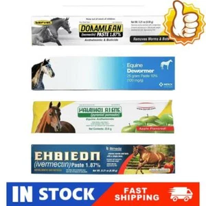 1/3/6/10 Pack 1.87% Paste Horse Dewormer – Apple Flavored - Exp 6 month s - Picture 1 of 25