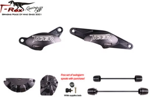 T-Rex Racing 2015 - 2020 Triumph Tiger 800 marco eje delantero y trasero estuche deslizante - Imagen 1 de 8