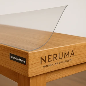 Tischfolie PVC Tischschutz Transparent Tischmatte Folie Tischdecke 2mm KLAR - Bild 1 von 7