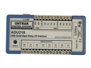 Ontrak Control Systems ADU218 USB Relè a Stato Solido Interfaccia I/O - Foto 1 di 2