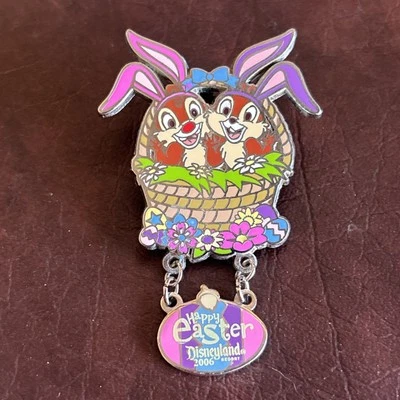 Happy Easter 2006 Collection - Chip and Dale Disney Pin - Image 1 of 2