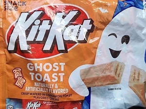 Kit Kat GHOST TOAST Crisp Wafers Cinnamon Toast Creme Limited Edition BB 05/2026 - Picture 1 of 2