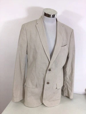 Chaqueta Blazer IZOD a Cuadros Preppy Para Hombre Mediana Nueva Foto 1 de 4