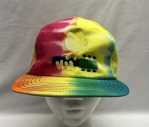 Sombrero Woodstock Tie Dye Snapback Gorra Hippie Festival de Música Unión Hecho en EE. UU. - Imagen 1 de 11