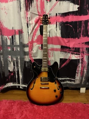 Guitarra Eléctrica Peavey Hollowbody Jf1 Ex Semi Hueca Sunburst LEER Foto 1 de 4