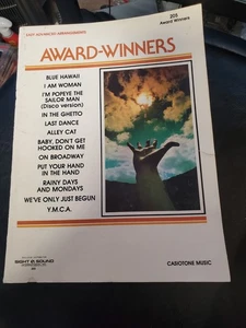 AWARD-WINNERS, easy advanced arrangements, MUSIC BOOK Casiotone / FAIR SHAPE - Picture 1 of 3