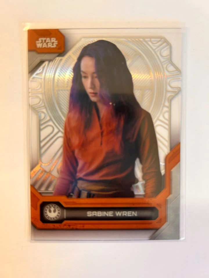 TOPPS STAR WARS HIGH TEK 2024 SABINE WREN   THRONE ROOM #88. - Image 1 of 2