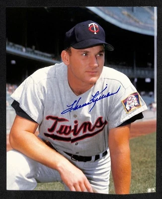 Harmon Killebrew Signed 8x10 Glossy Photo - JSA COA/LOA - Minnesota Twins HOF - Image 1 of 2