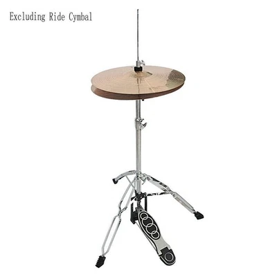 Drum High Hat Stand - Double Braced Chrome New with Pedal - Image 1 of 4