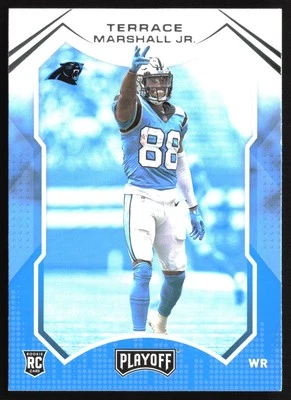 2021 Panini Playoff #220 Terrace Marshall Jr. - Image 1 of 2