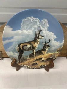 “THE PRONGHORN” Not Marked Plate 8.5 - Picture 1 of 6