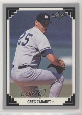1991 Leaf Greg Cadaret #415 - Image 1 of 2