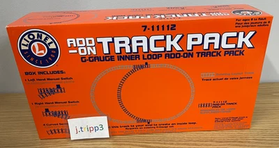 LIONEL 7-11112 G GAUGE ADDON TRACK PACK INNER LOOP SWITCHES 4 BATTERY TRAIN SET - Image 1 of 4