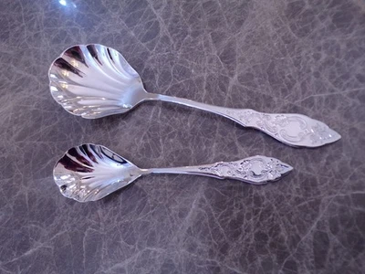 BSF FRIESENMUSTER Vorleger großer und kleiner Sahnelöffel 18/8 TOP - Bild 1 von 2