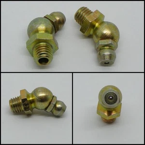Classic Mini Grease Nipple 45° PAIR UHN445 angled top arm rear radius austin inj - Picture 1 of 1