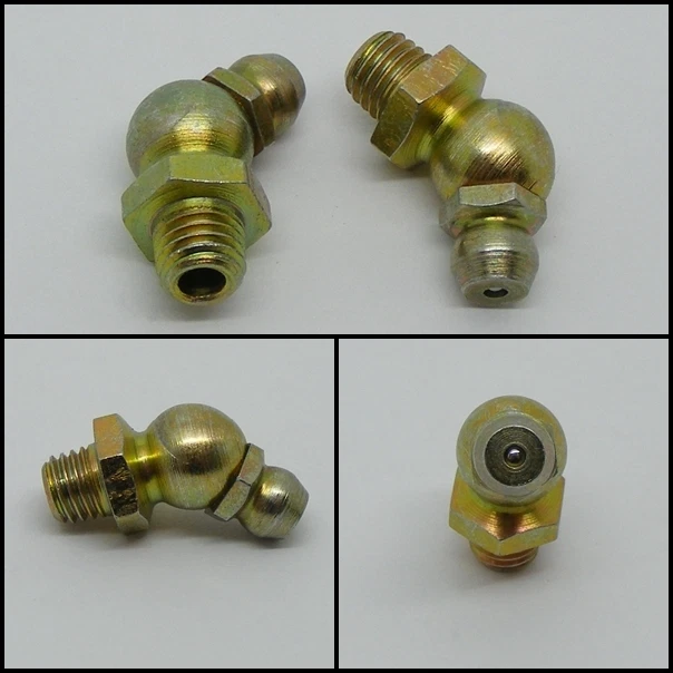 Classic Mini Grease Nipple 45° PAIR UHN445 angled top arm rear radius austin inj - Image 1 of 1
