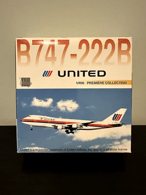 Dragon Wings United Airlines B747-122 "Saul Bass" 1:400 - Image 1 of 4