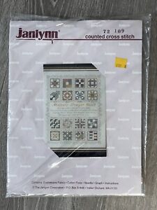 Janlynn Vintage Counted Cross Stitch kit - Mother's Prayer Quilt 72-109