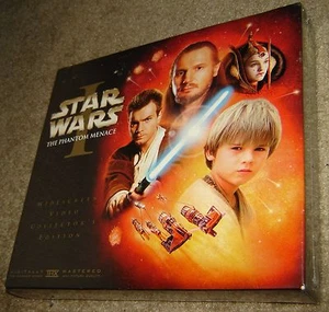 STAR WARS I THE PHANTOM MENACE VHS WIDESCREEN COLLECTOR'S EDITION BOX SET, NEW! - Picture 1 of 3